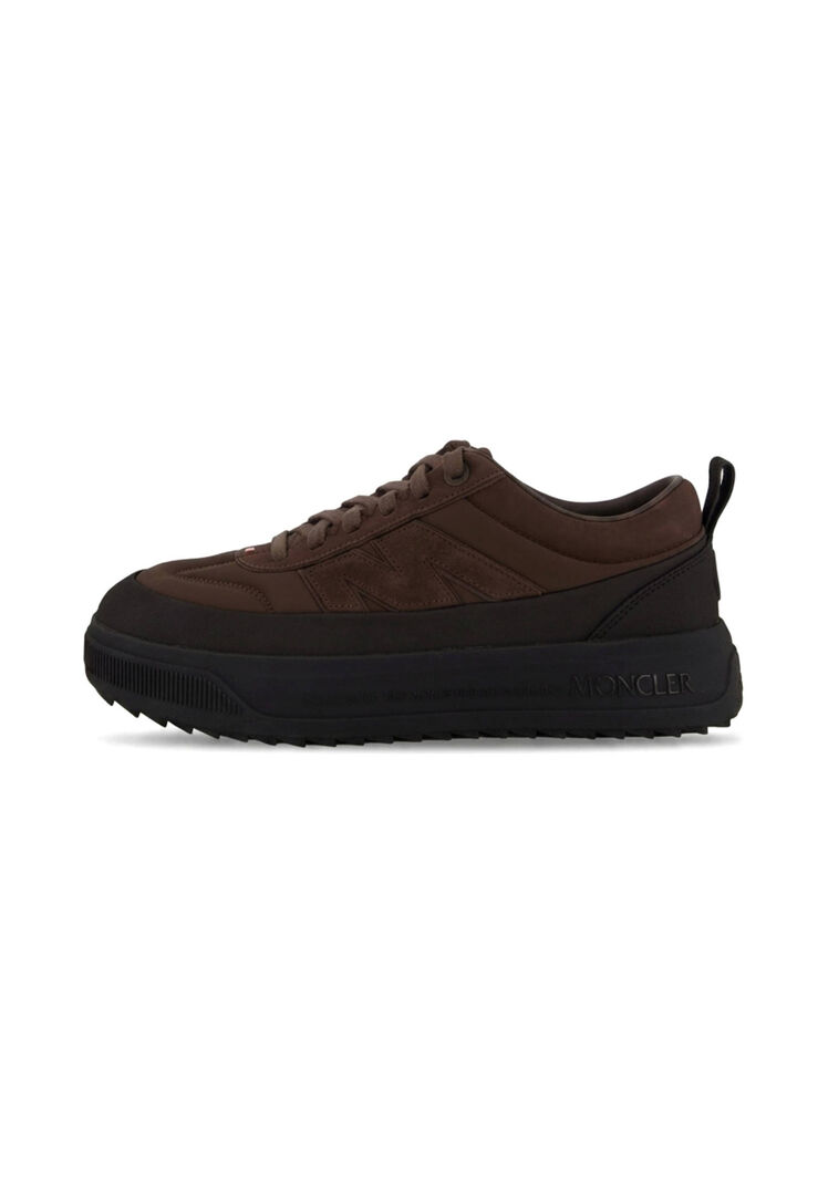 Moncler Altive Nubuck & Suede Trainers für Men in Brown in Size: 41 - Bild 3
