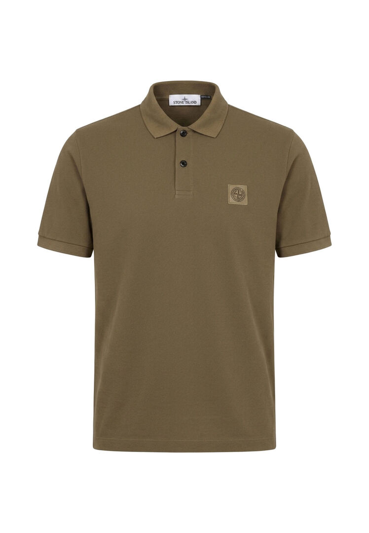 Stone Island Herren Khaki Poloshirt, Gr. Xl - Bild 1