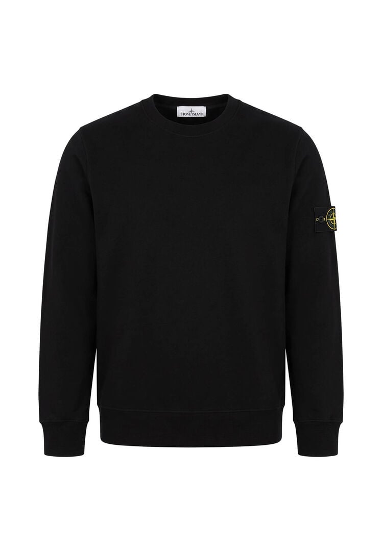 Stone Island Herren Schwarz Sweatshirt, Gr. S - Bild 1