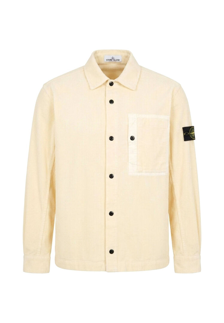 Stone Island Corduroy 800 Overshirt - Bild 4