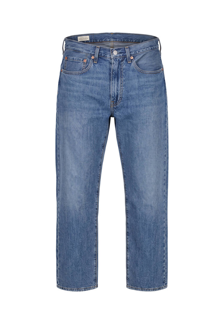 Levi's® Herren Jeans 555® Relaxed Straight Blau 31/30 82% Baumwolle 18% Leinen - Bild 3
