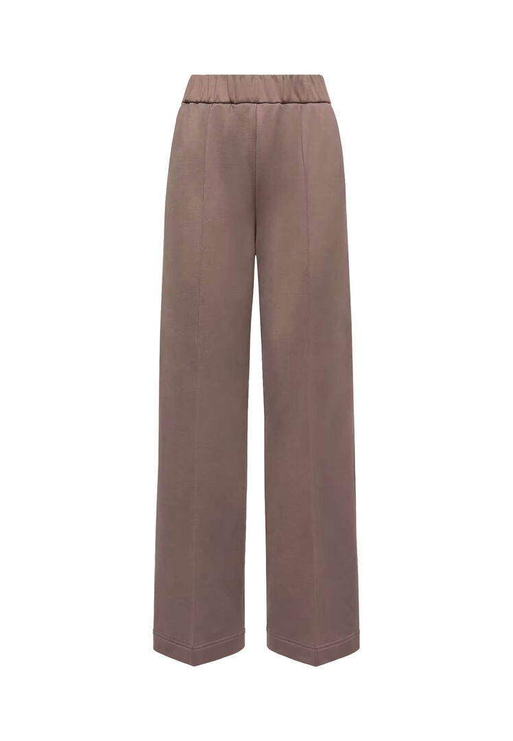 Moncler - Logo Patch Baumwoll-Sweatpants - Trousers - Damen - Beige - Xs - Bild 3