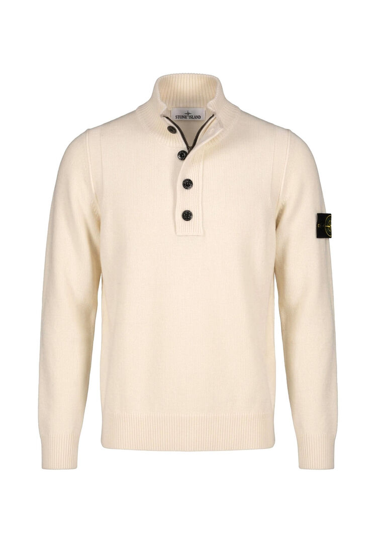 Stone Island , Herren, Strickwaren, Beige, Xl - Bild 4