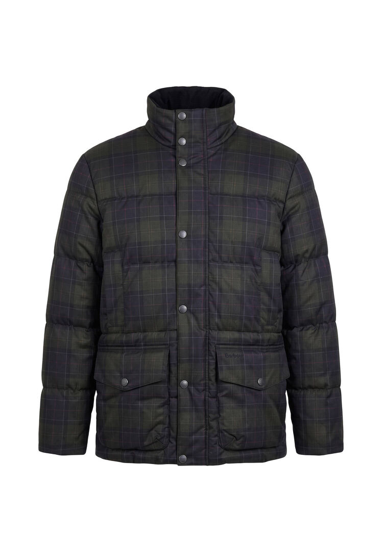 Barbour Herren Grün Jacke Lonnen Tartan, Gr. S