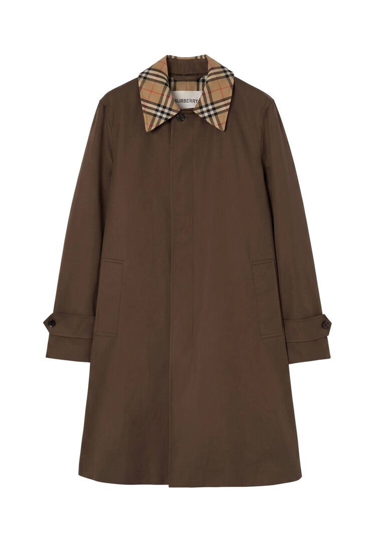 Burberry Herren Camel Trenchcoat Car Coat Camden, Gr. 52 - Bild 1