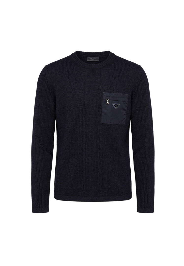 Prada , Herren, Strickwaren, Schwarzk, L - Bild 3