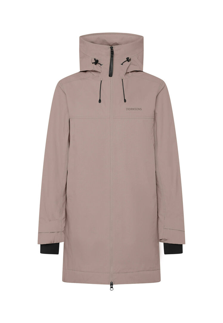 Didriksons Damen Braun Parka Eris, Gr. 42