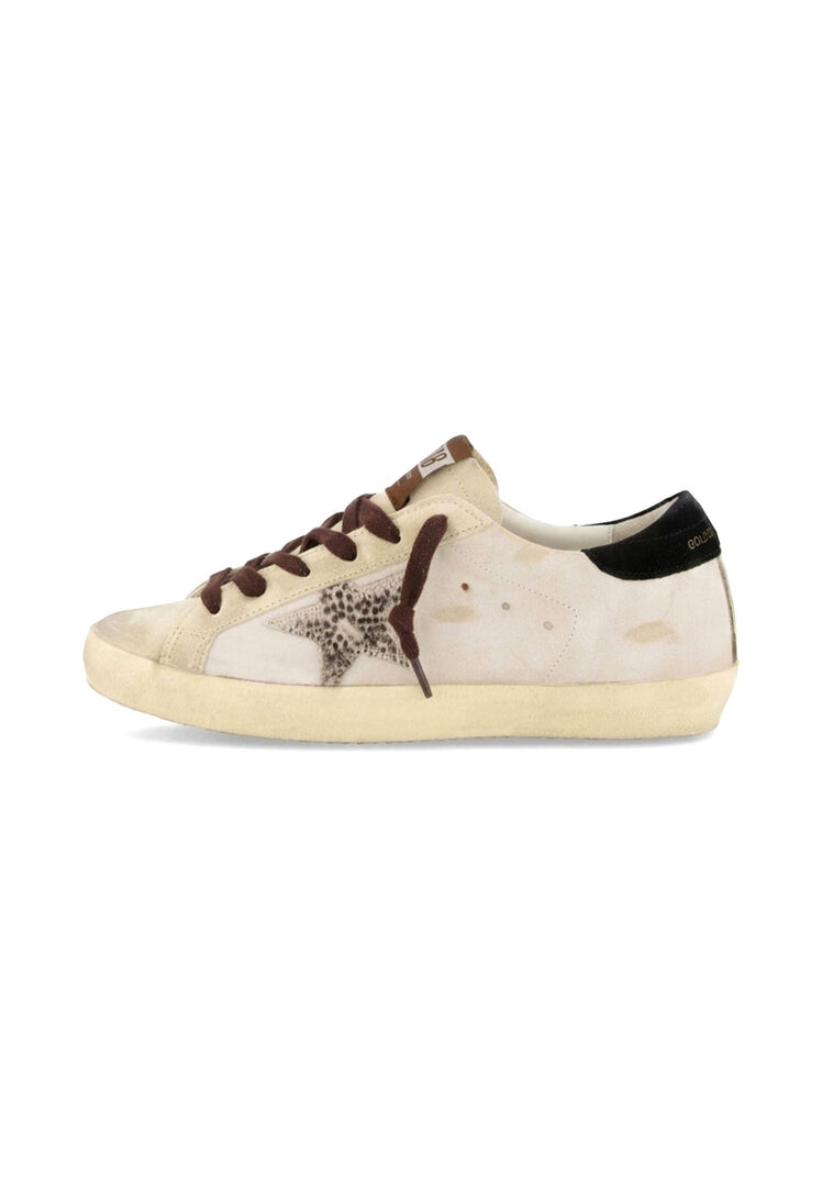 Golden Goose Damen Weiss Sneaker Super Star, Gr. 38Eu