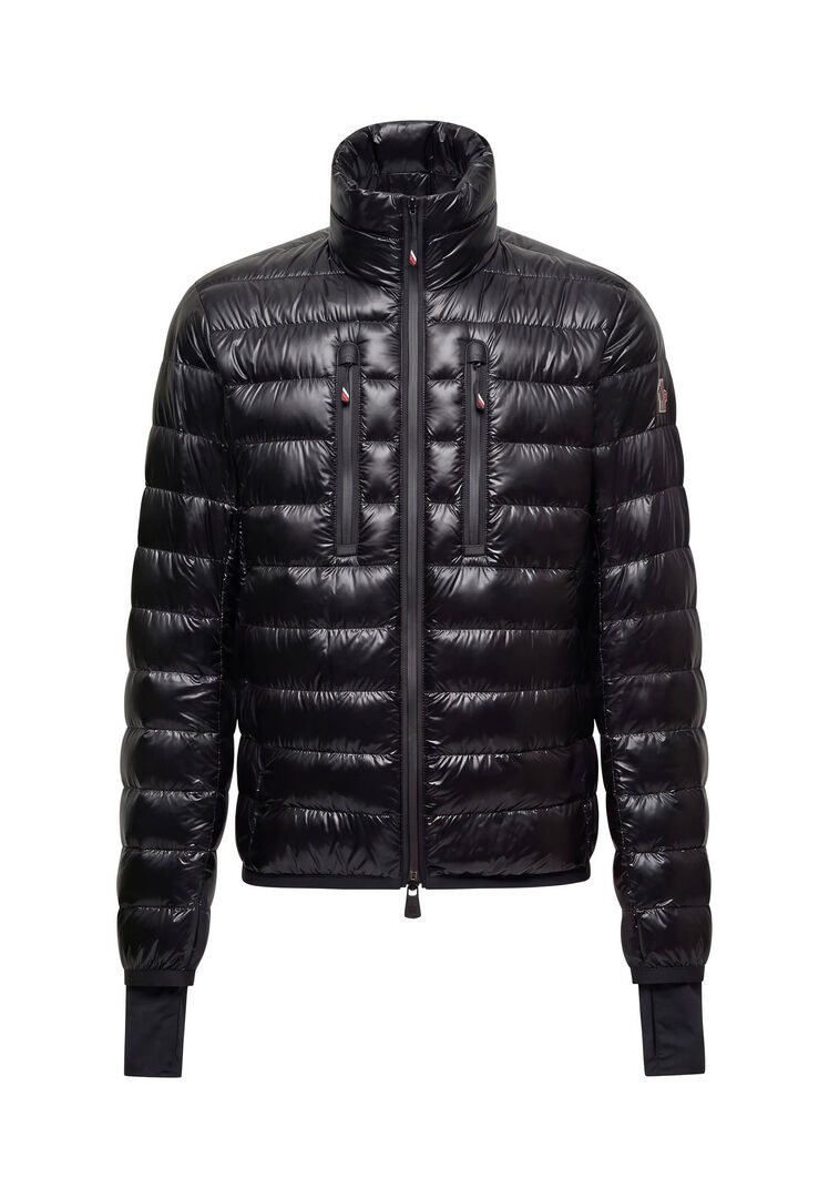 Moncler Grenoble Herren Schwarz Daunenjacke Hers, Gr. 50