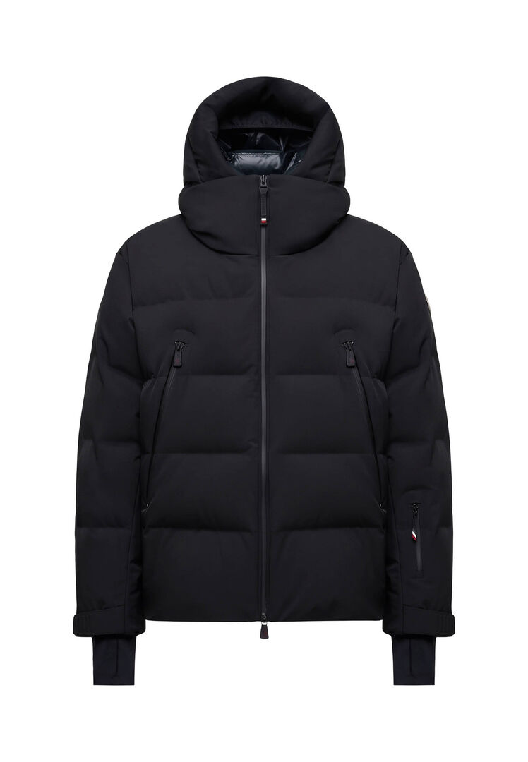 Moncler Grenoble Herren Schwarz Skijacke Fellberg, Gr. 50