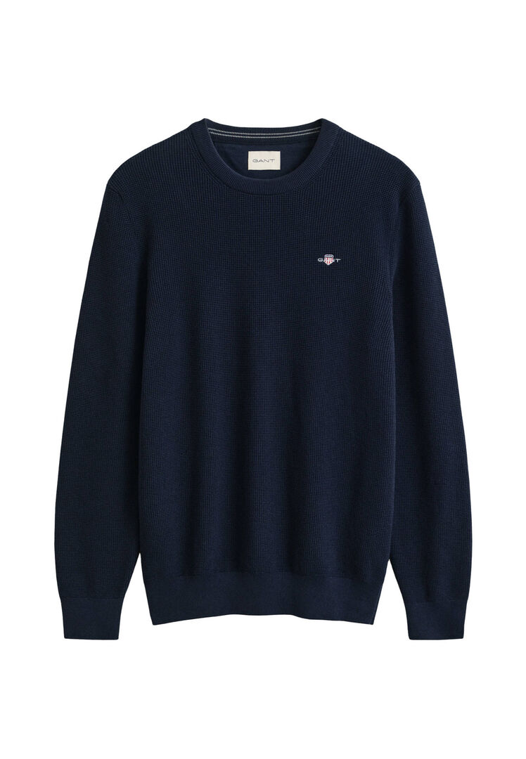 Gant Blau Strickpullover Mit Logo-Stick 3XL - Bild 2