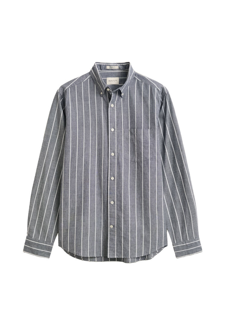 Gant Herren Indigo Hemd Aus Baumwolle, Gr. L