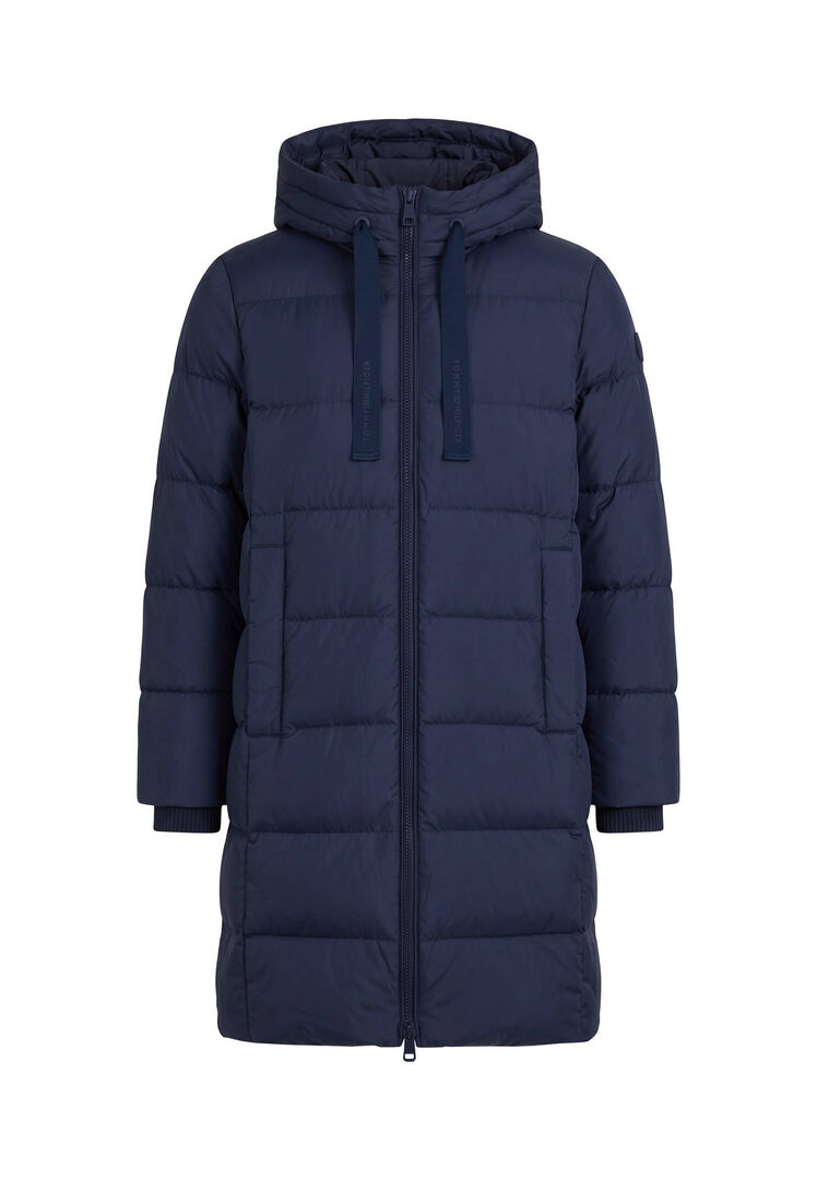 Tommy Hilfiger Damen Dunkelblau Daunenmantel, Gr. M