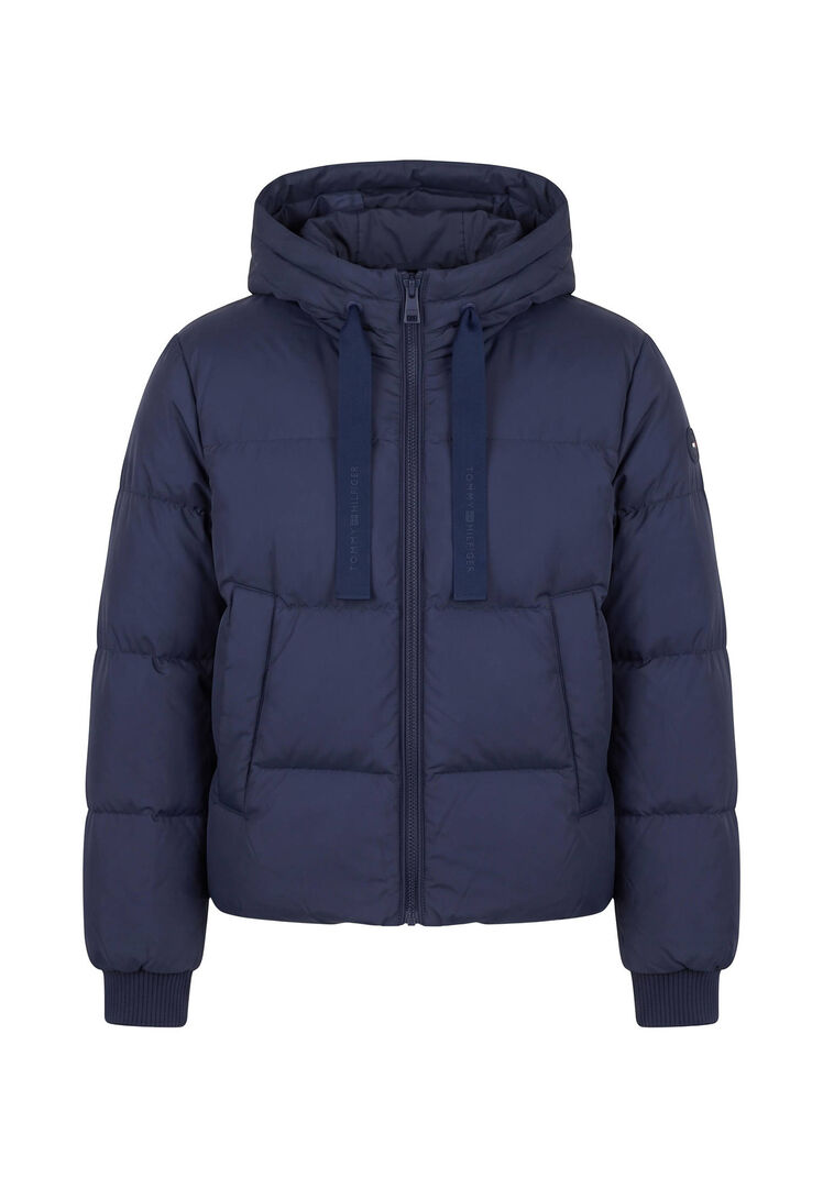 Tommy Hilfiger Damen Dunkelblau Daunenjacke, Gr. Xl