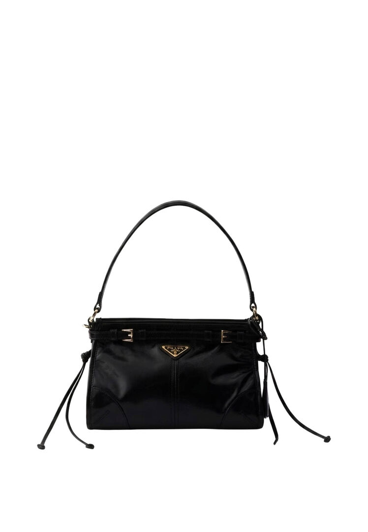 Prada Damen Schwarz Handtasche Bonnie Small, Einheitsgröße - Bild 1