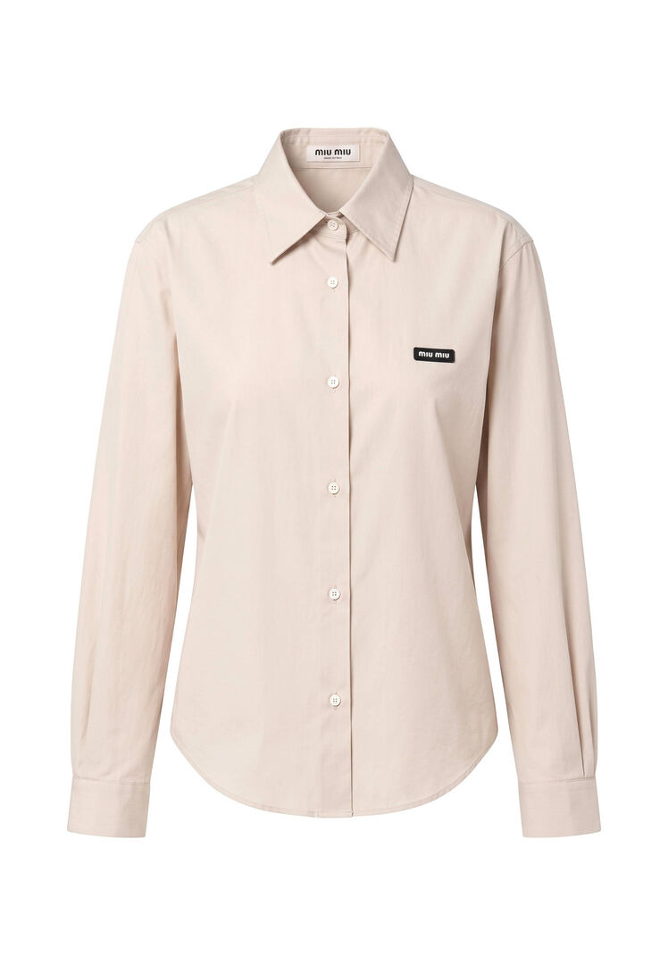 Miu Miu Popeline Stretch Shirt - Bild 2