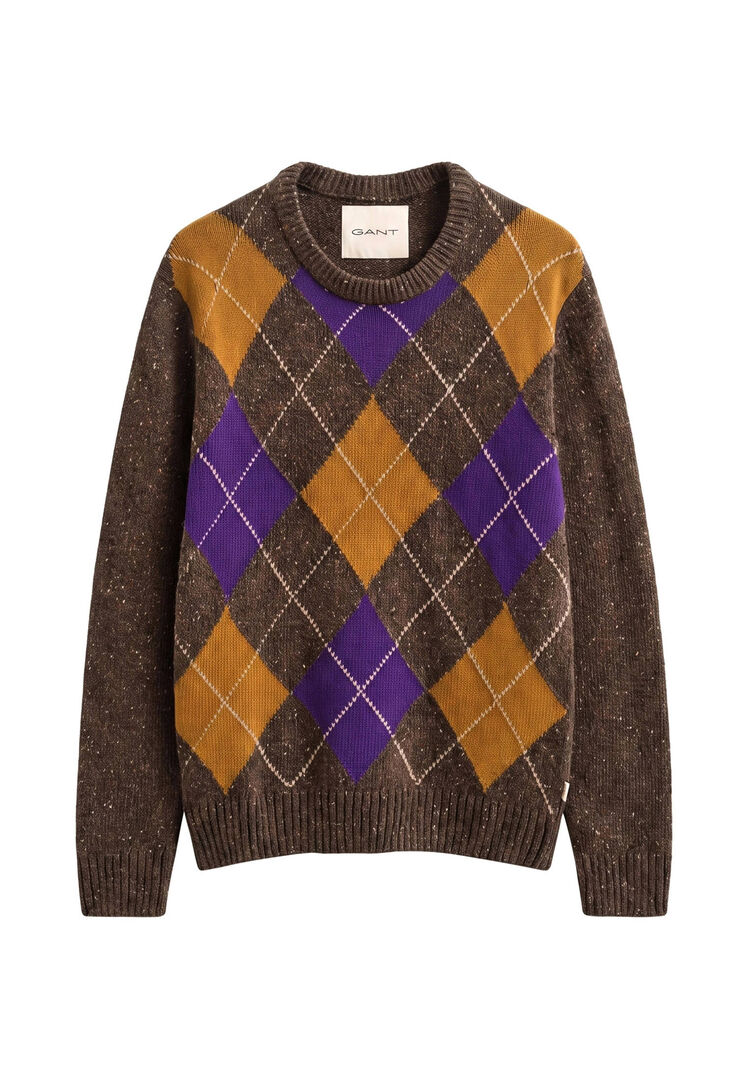 Gant Herren Braun Pullover, Gr. S