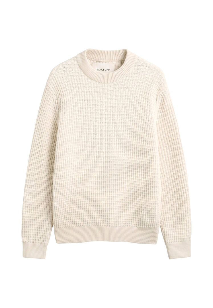 Gant Herren Creme Pullover, Gr. M