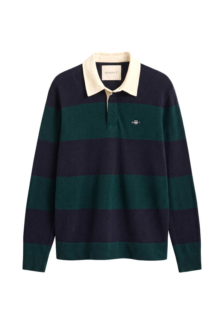 Gant Herren Grün Pullover Heavy Rugger, Gr. S