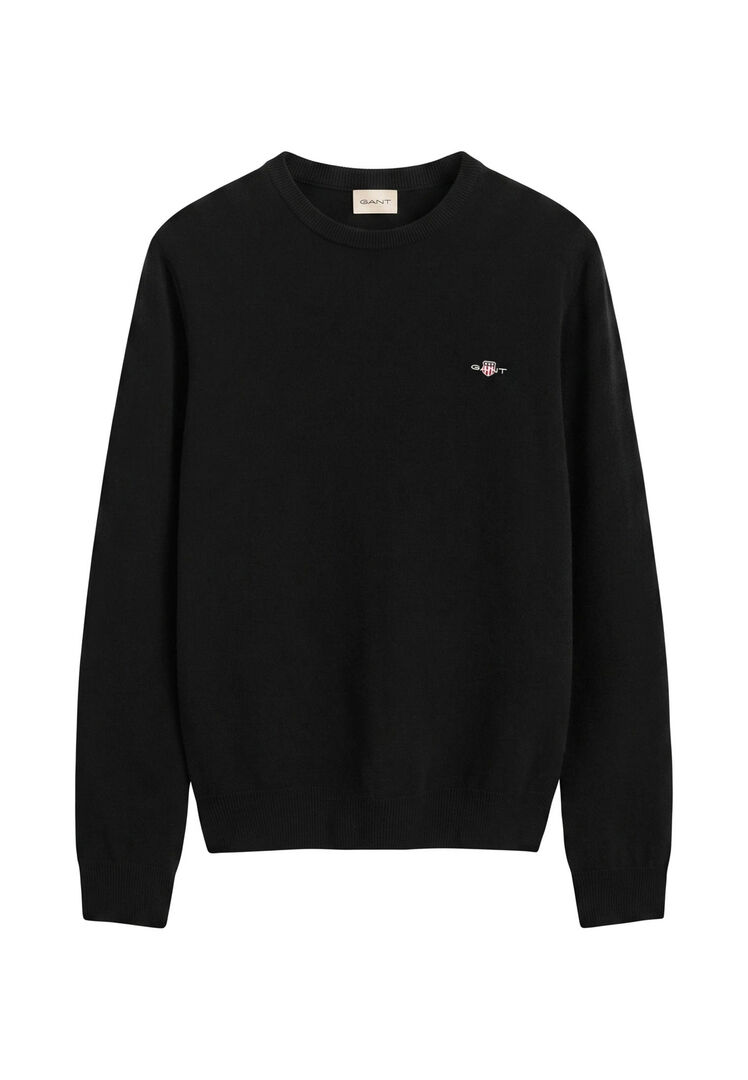 Gant Herren Schwarz Pullover, Gr. S