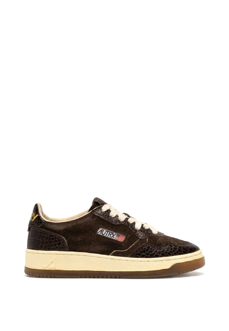 Autry Action Shoes Damen Black|Brown Wmns Medalist Low - Bild 3