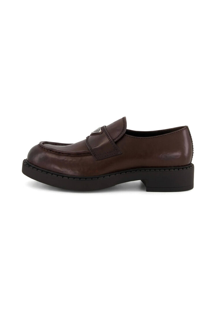 Prada Aged Leather Loafers - Bild 3