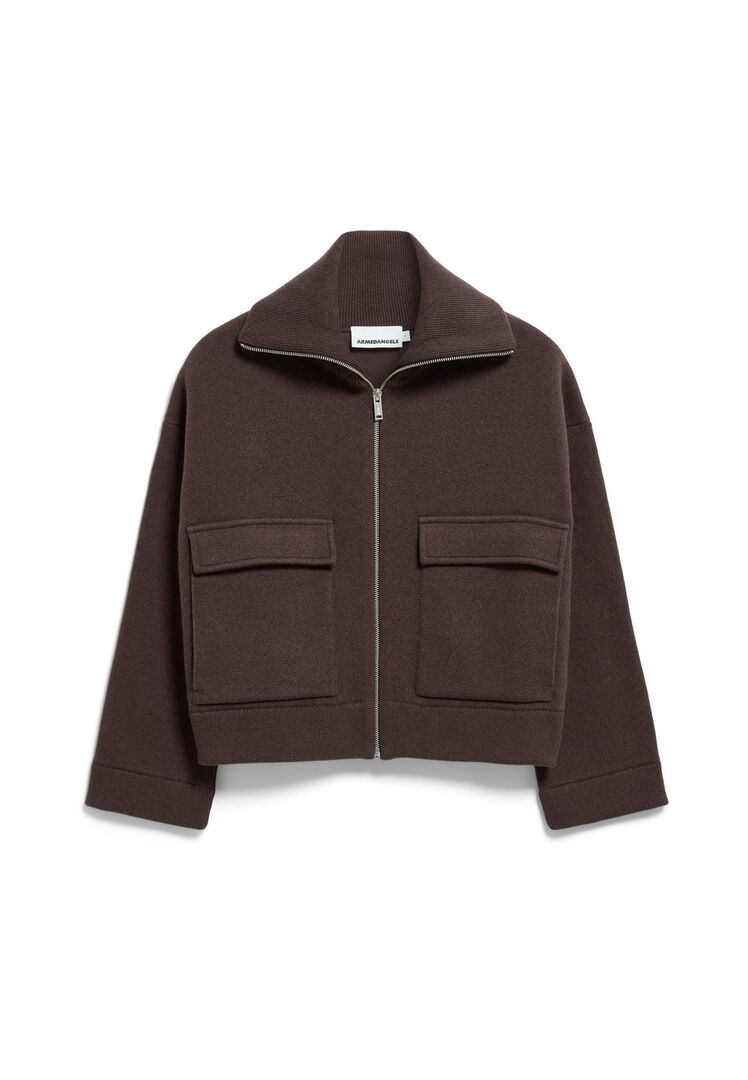 Armedangels Damen Marron Pullover Aus Baumwolle-Wolle - Bild 2