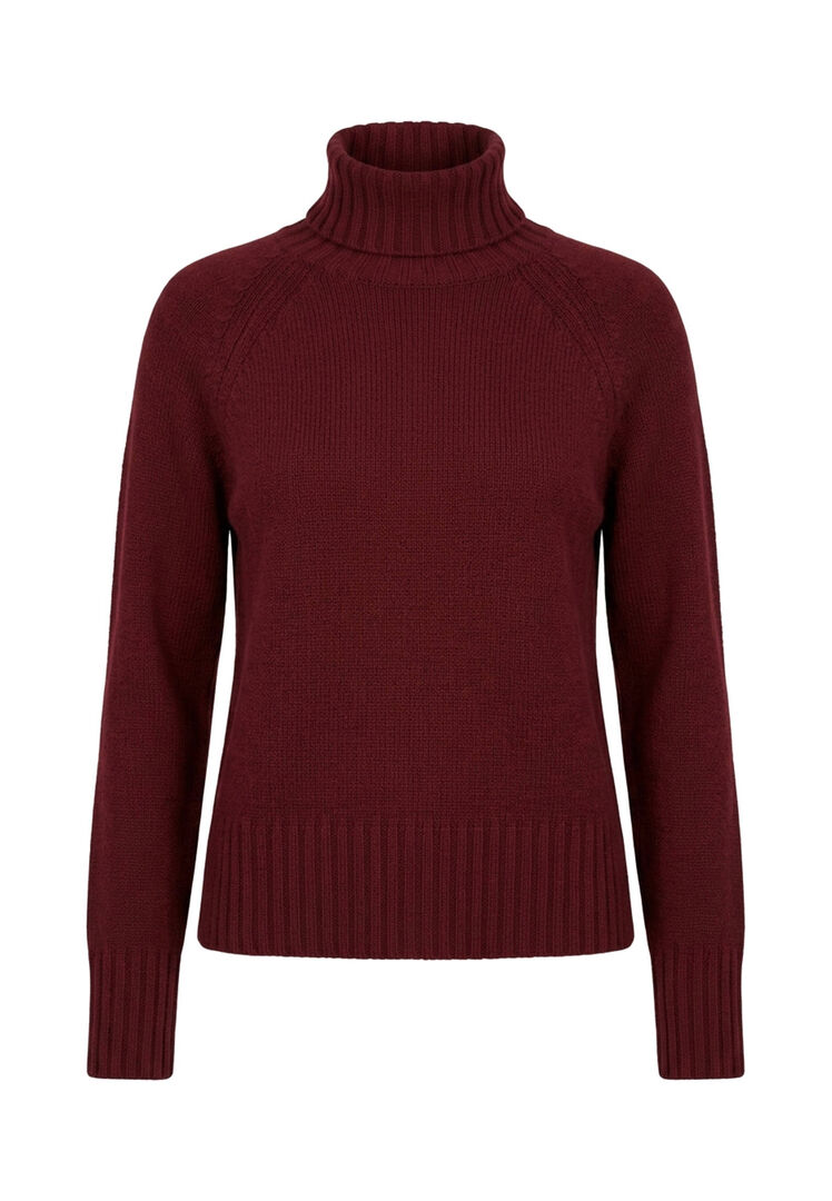 Max Mara - Mantova Rollkragenpullover - Knitwear - Damen - Rot - S - Bild 5