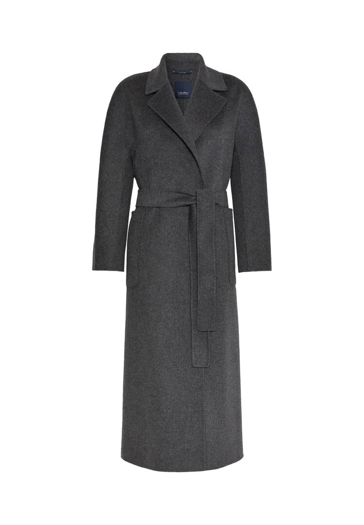 'S Max Mara Damen Anthrazit Mantel Smmpeonie, Gr. 38