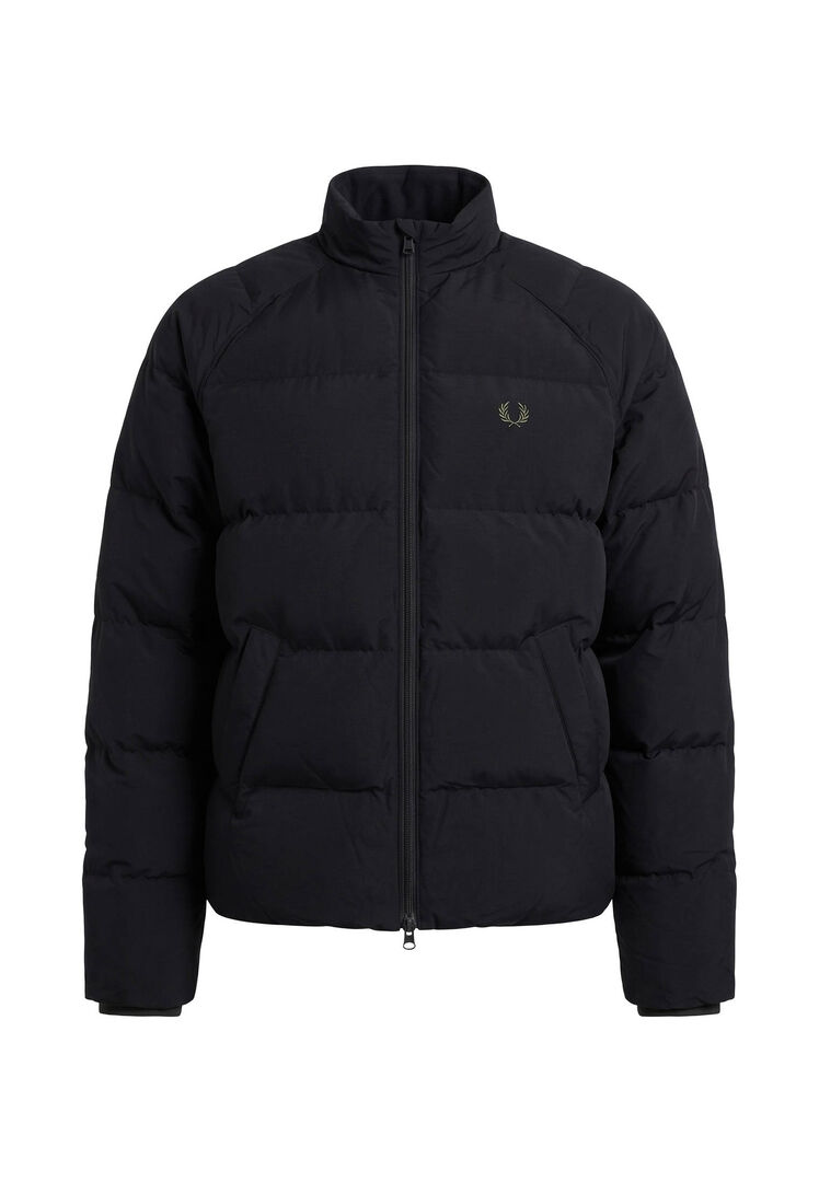 Fred Perry Herren Schwarz Jacke, Gr. Xl