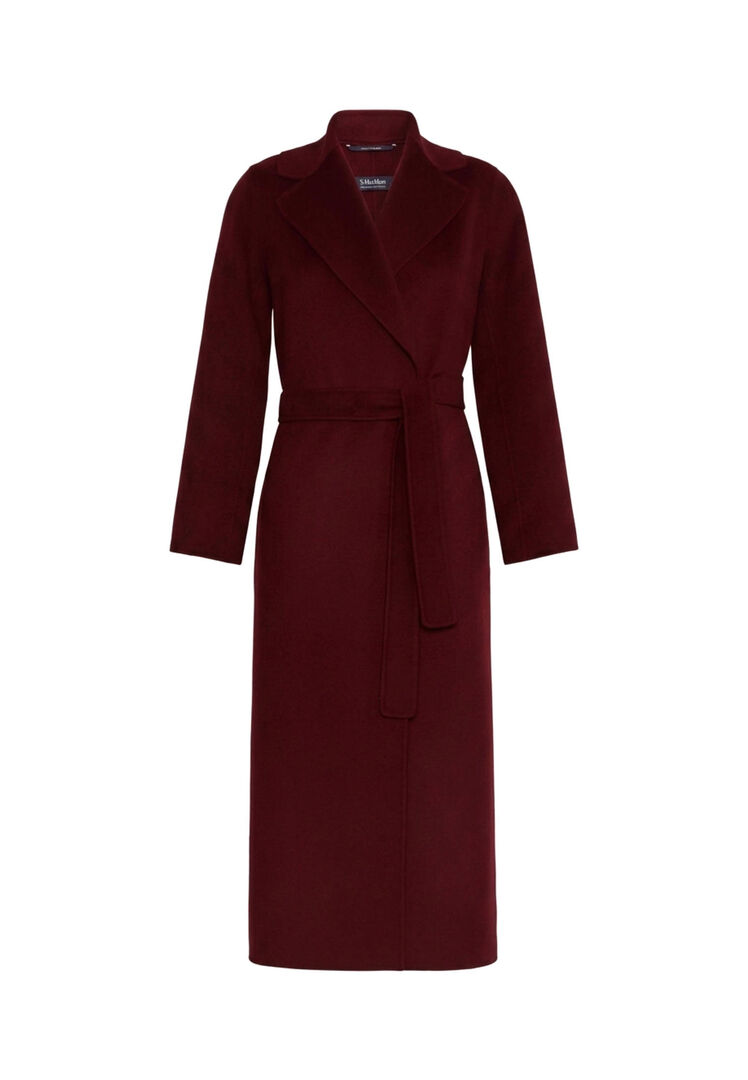 'S Max Mara Damen Bordeaux Mantel Poldo, Gr. 40 - Bild 1