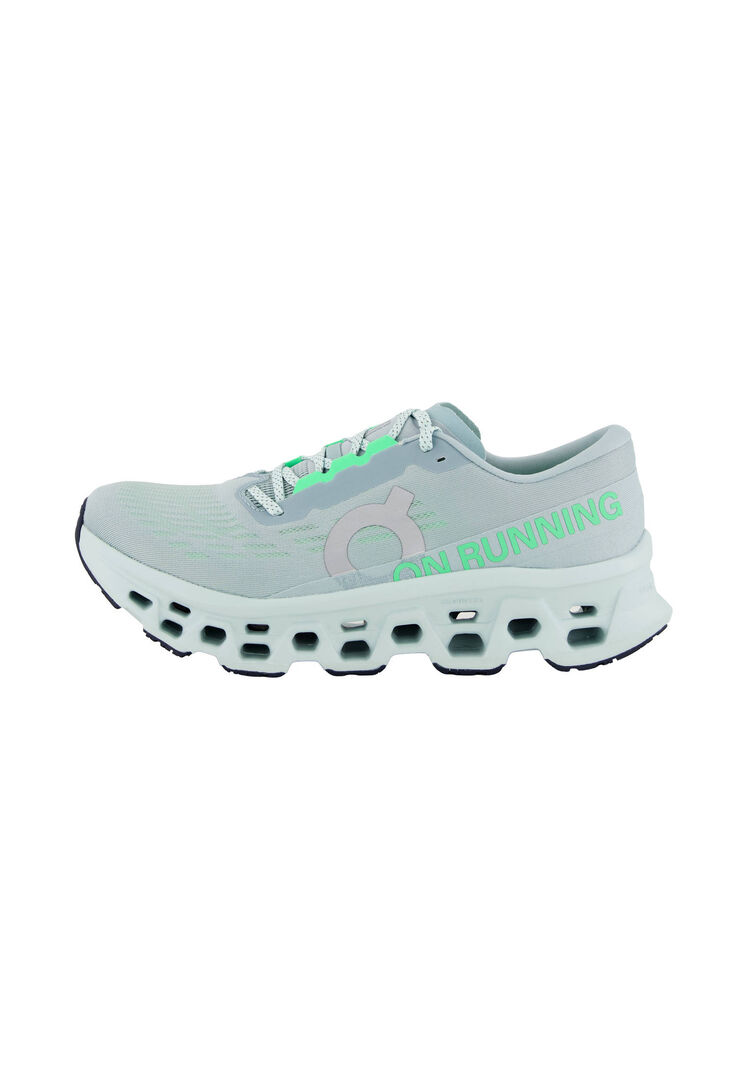 On Herren Grau Laufschuhe Cloudmonster 3, Gr. 45Eu - Bild 1