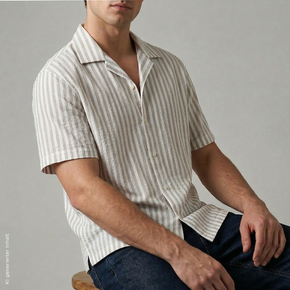 Designer Kurzarm-Hemden für Herren