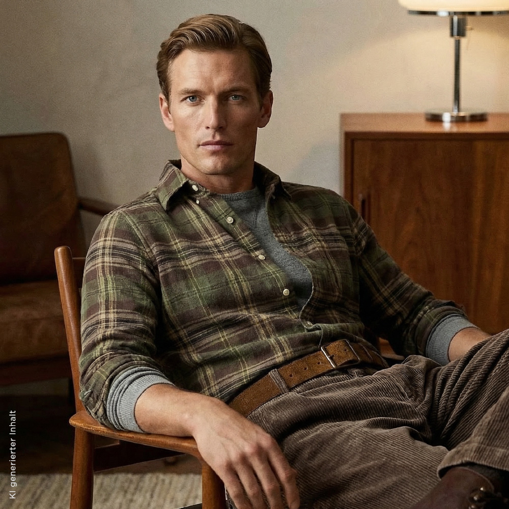 Designer Hemd für Herren