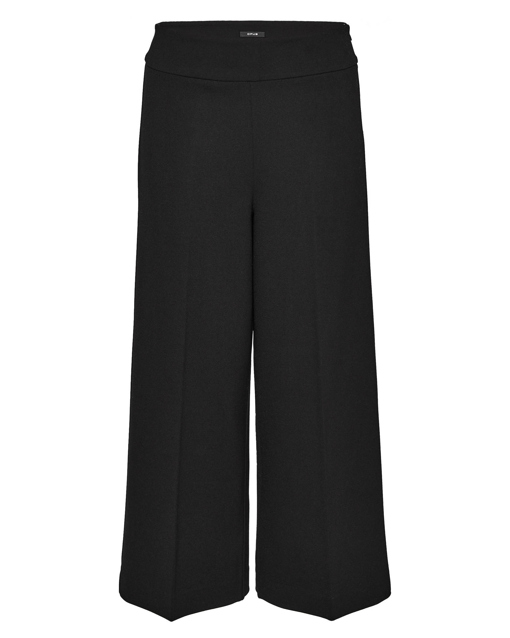 OPUS Damen Culotte - Bequeme Tweed-Optik Hose Für Beruf Und Freizeit