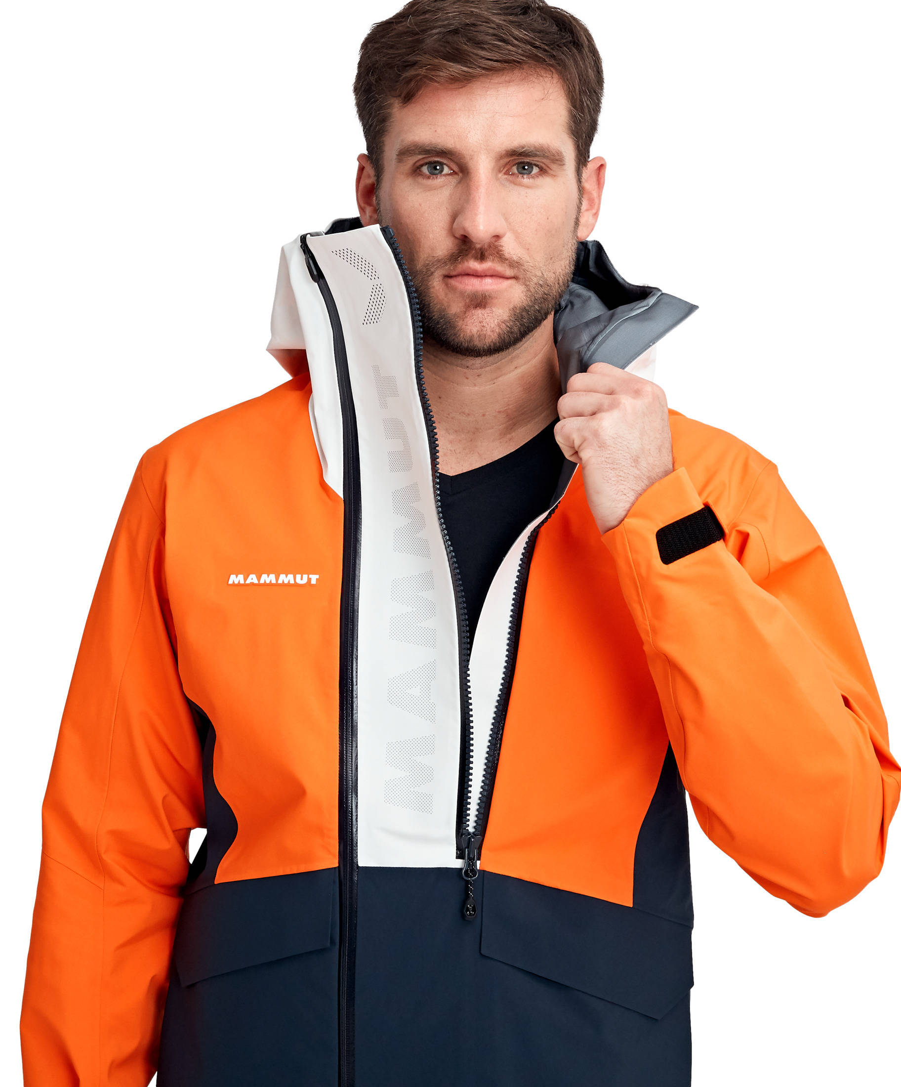 日本製・綿100% Mammut パラドイ HS フーデッド ジャケット 1010-26760