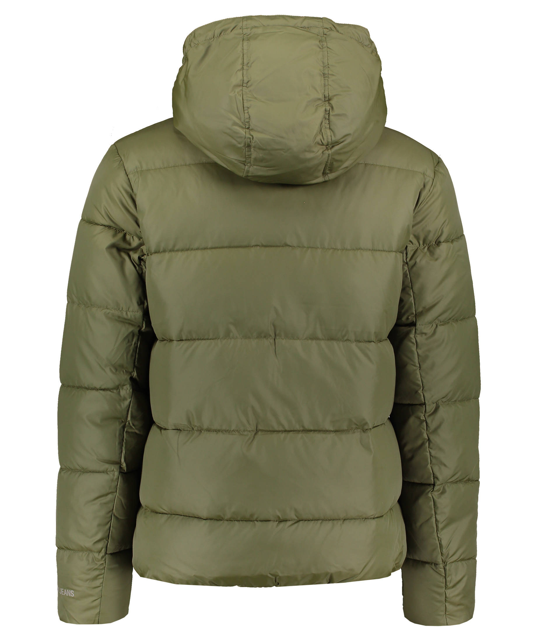 calvin klein jeans monogram padded jacket