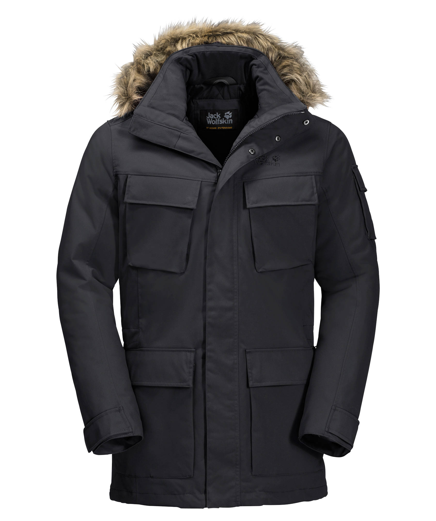 Jack Wolfskin At Home Outdoors Herren Jack Wolfskin Herren Outdoor Parka "Glacier Canyon Parka"