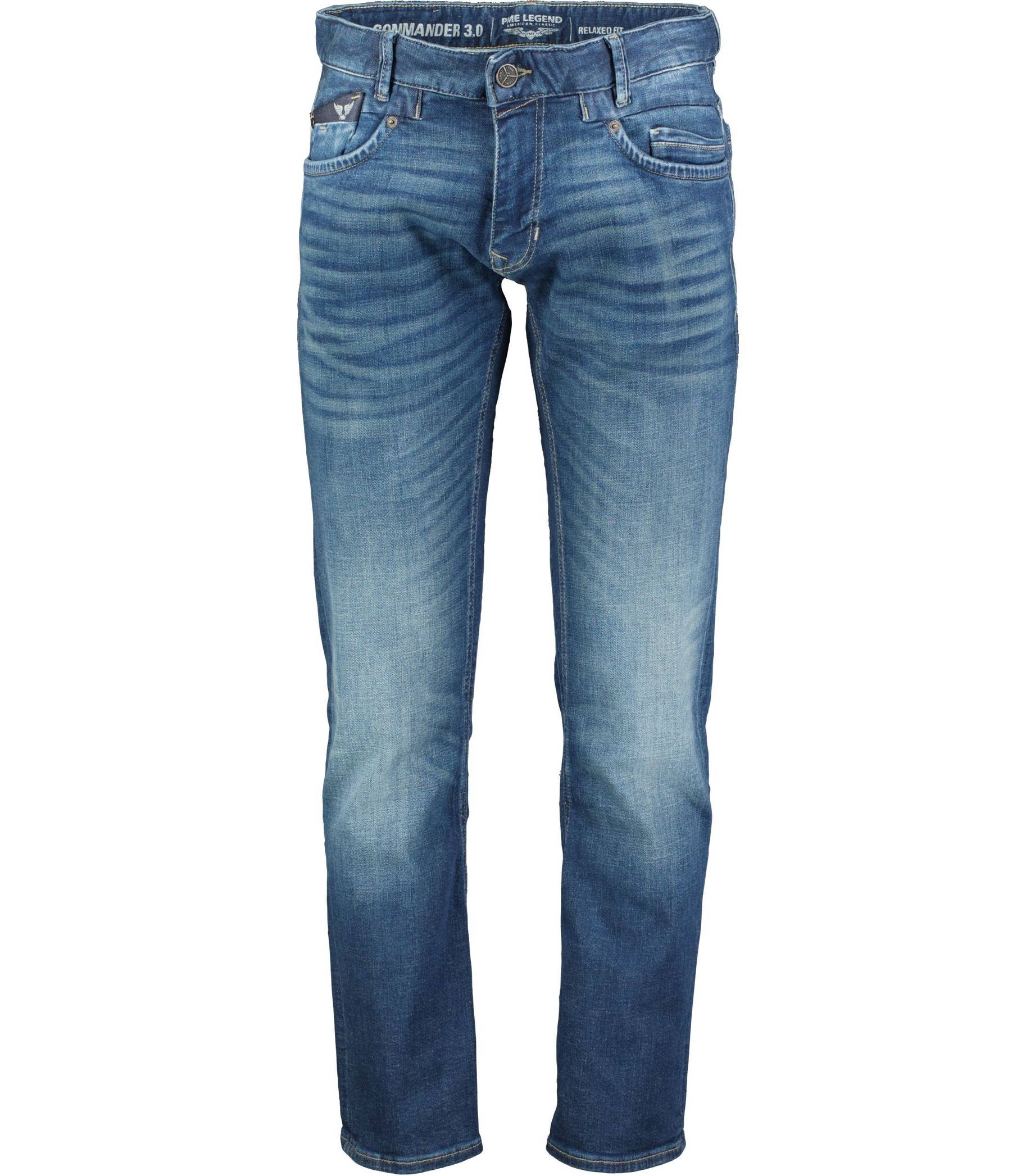 PME Legend Herren Jeans - Nightflight Injected Grey Blue 35/32