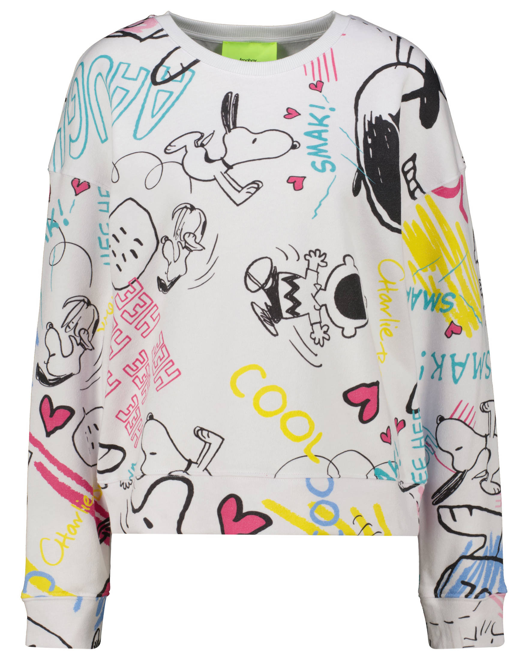 Frogbox Damen Sweatshirt SWEATY WITH PEANUTS ALLOVER in kaufen engelhorn