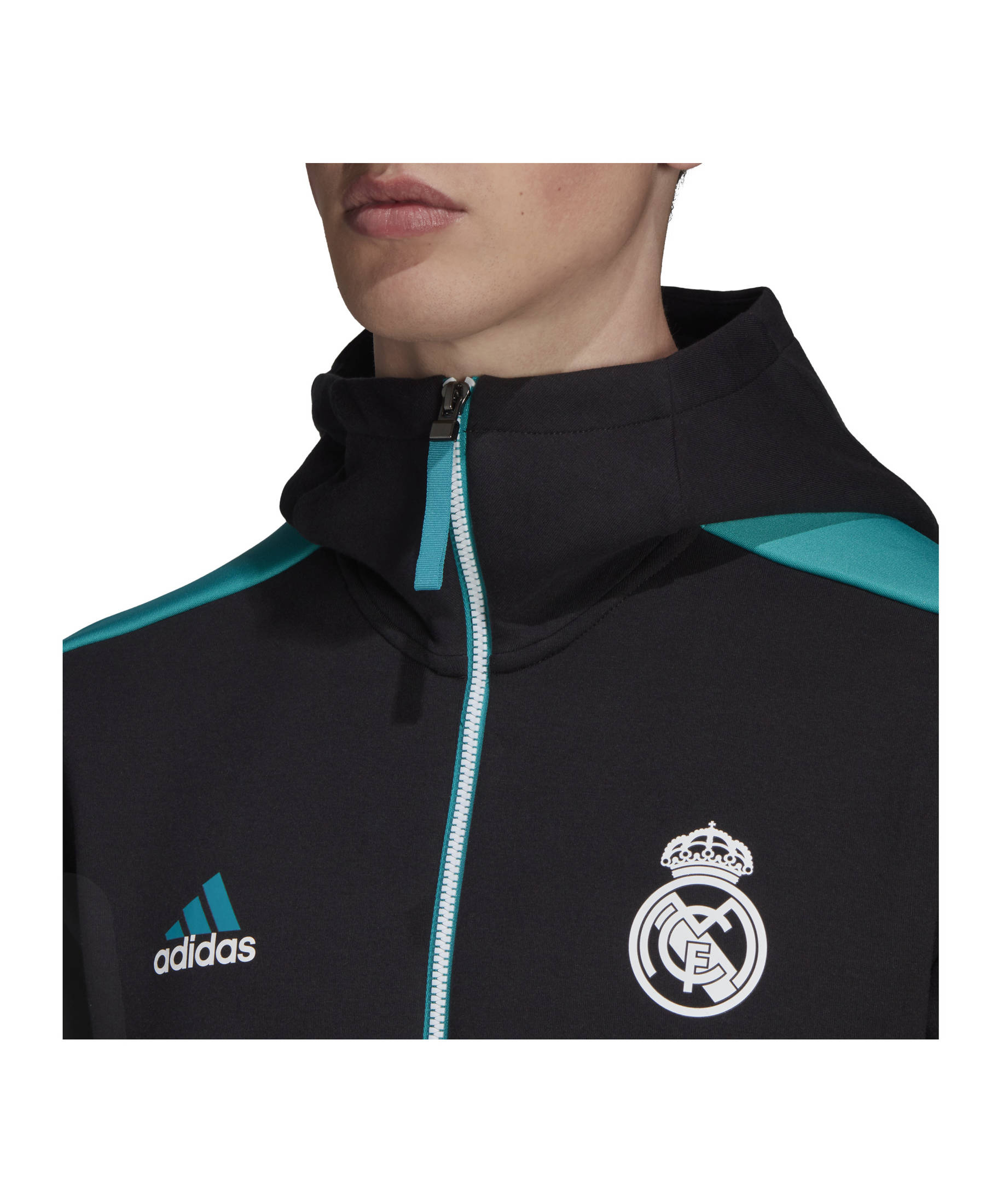 Herren Bekleidung Jacken Freizeitjacken adidas Synthetik Real Madrid CNY Bomberjacke in Weiß für Herren 
