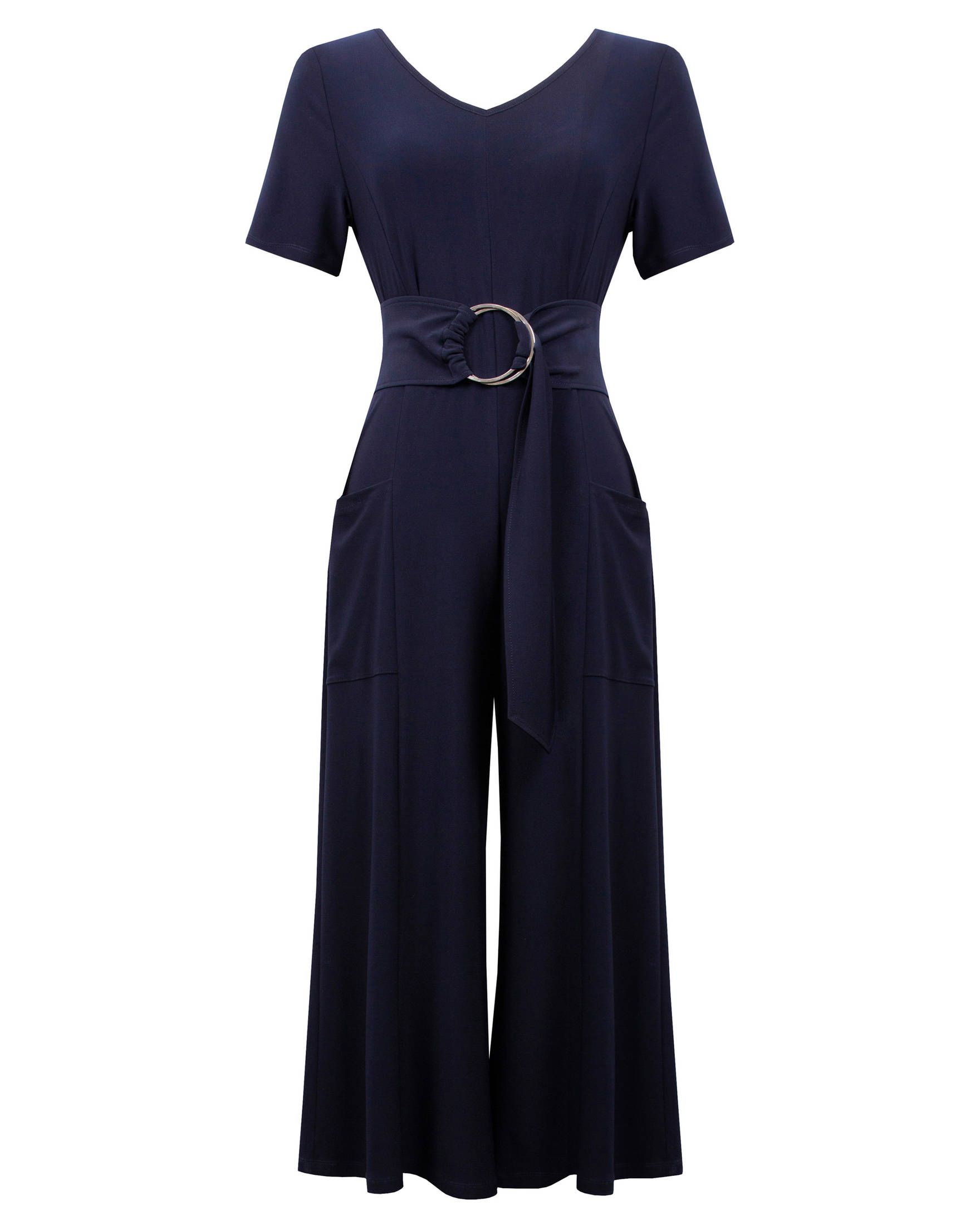 Damen Jumpsuit Kurzarm