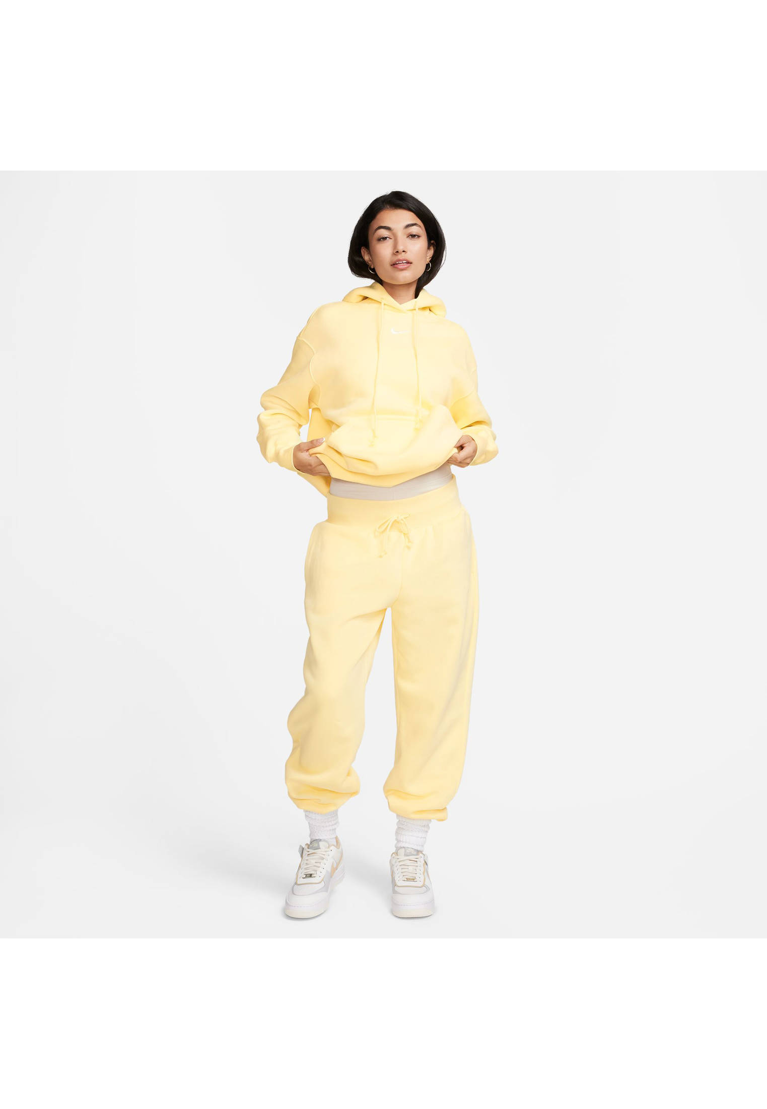 Nike Sportswear Nike Pulli Damen Beige Nike Sportswear Gelber Nike