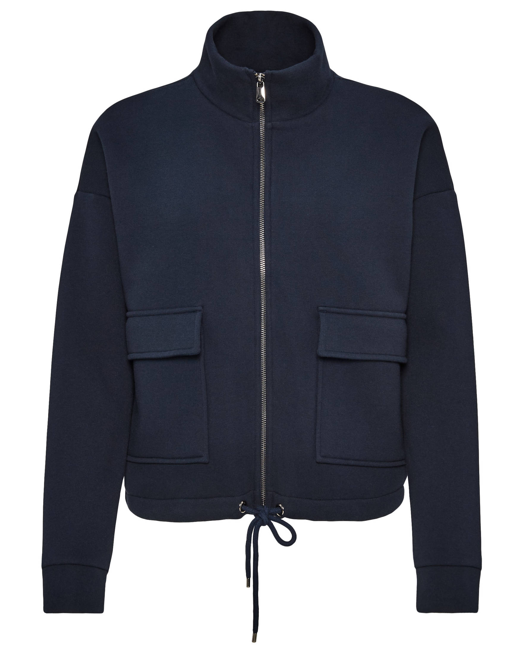 OPUS Damen Jacke HELISA - Modische Wolljacke Mit Stehkragen | Ca. 61cm Rückenlänge