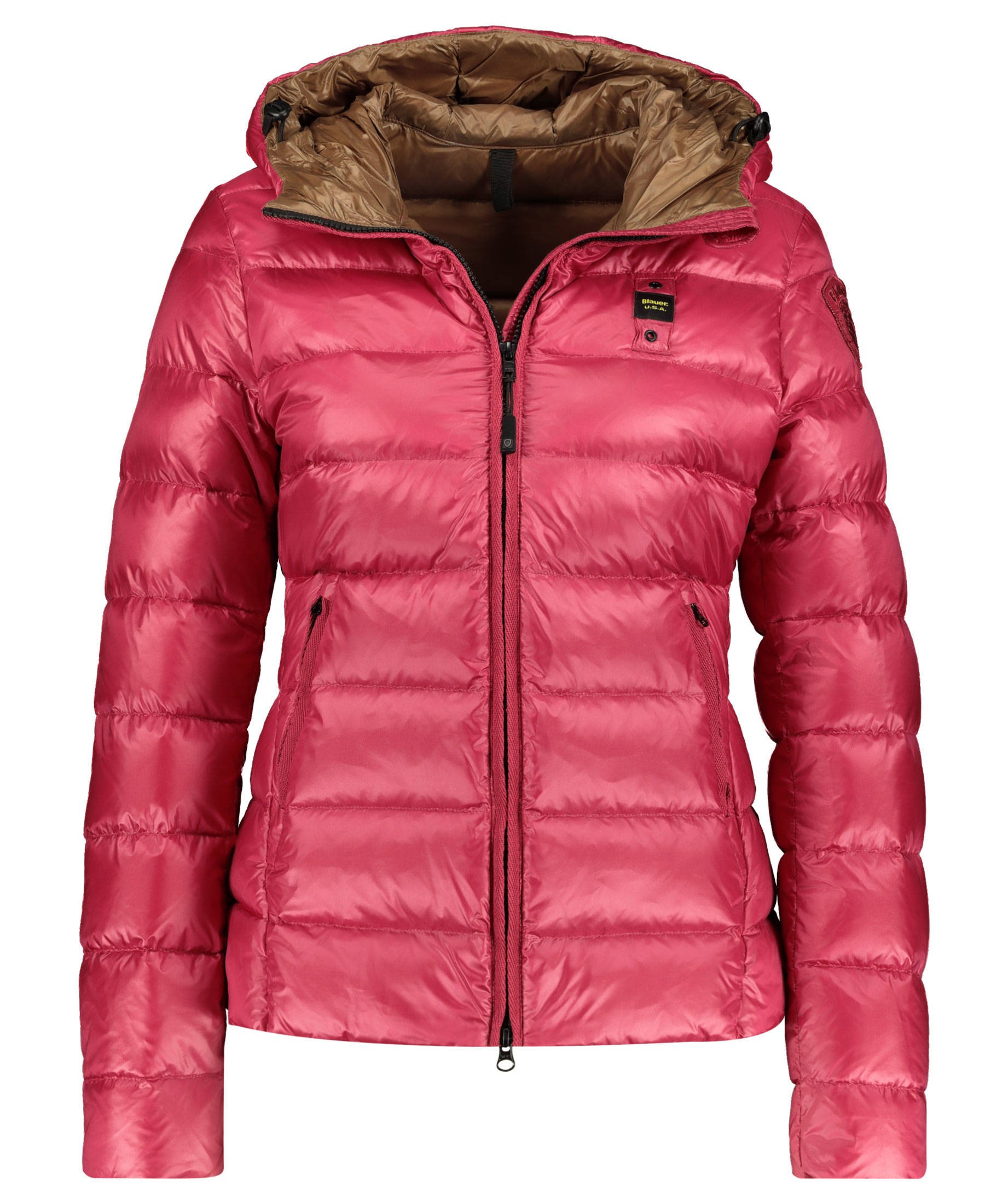 ärmellose Leichte Daunenjacken Von Duvetica Für Frauen Blauer Damen Daunenjacke mit Kapuze