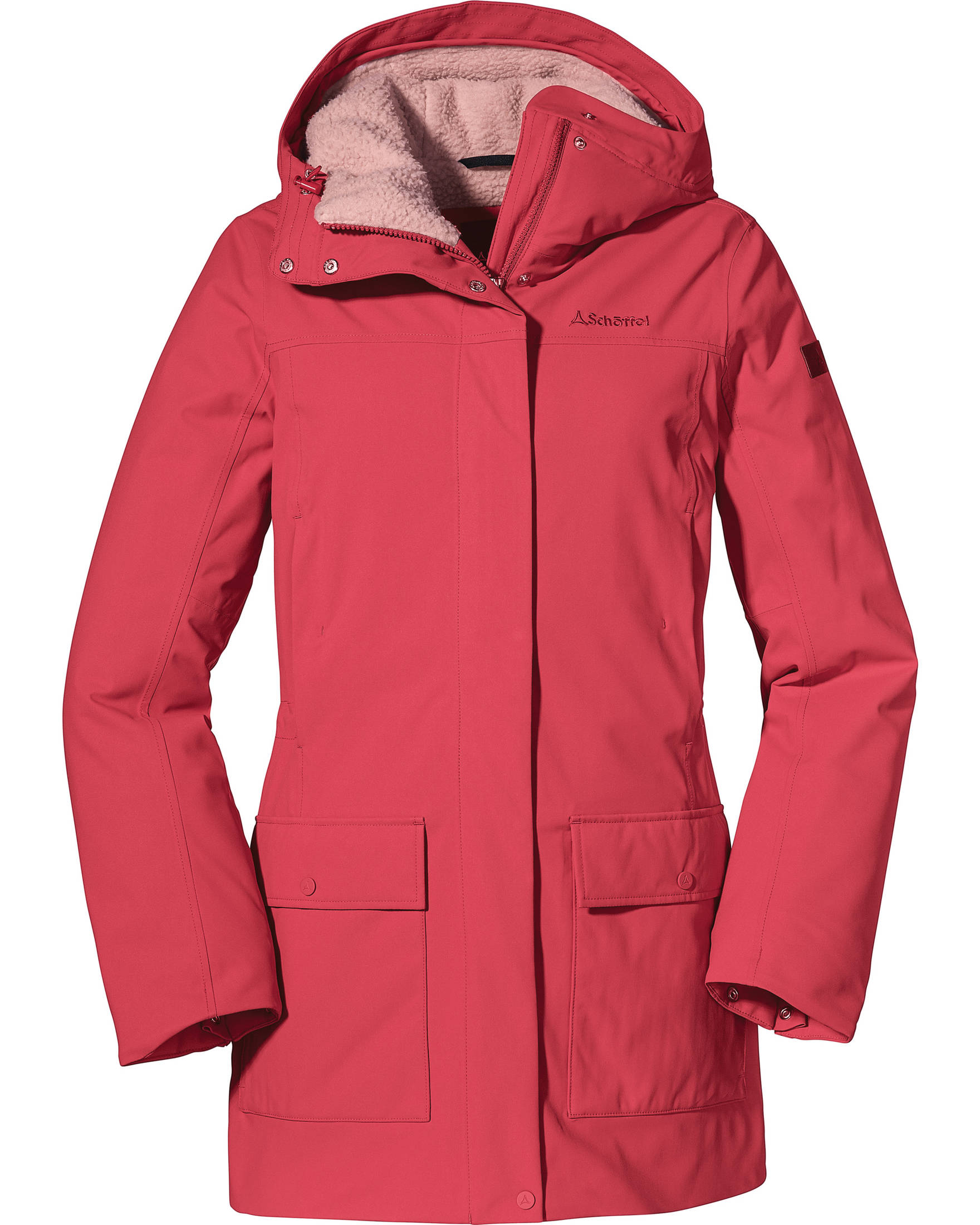Schöffel Herren Parka Rotterdam M – Wintermantel Mit Teddyfutter, Wind- Und Wasserdicht