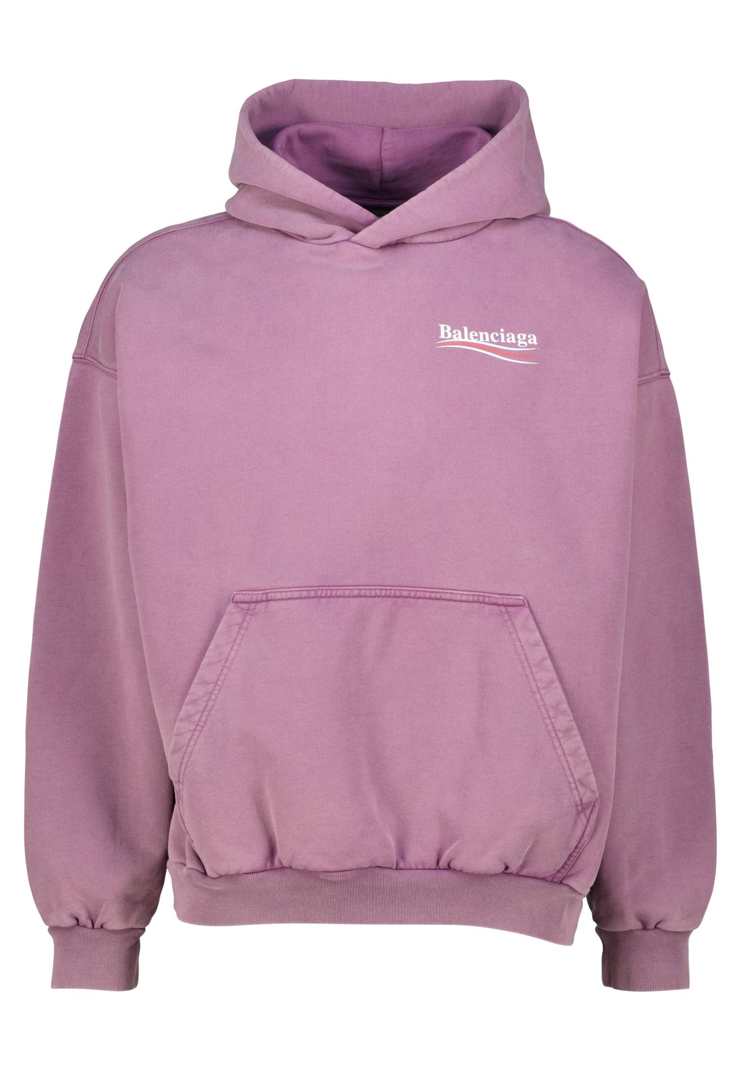 Balenciaga Herren Hoodie Medium Fit in lila kaufen engelhorn